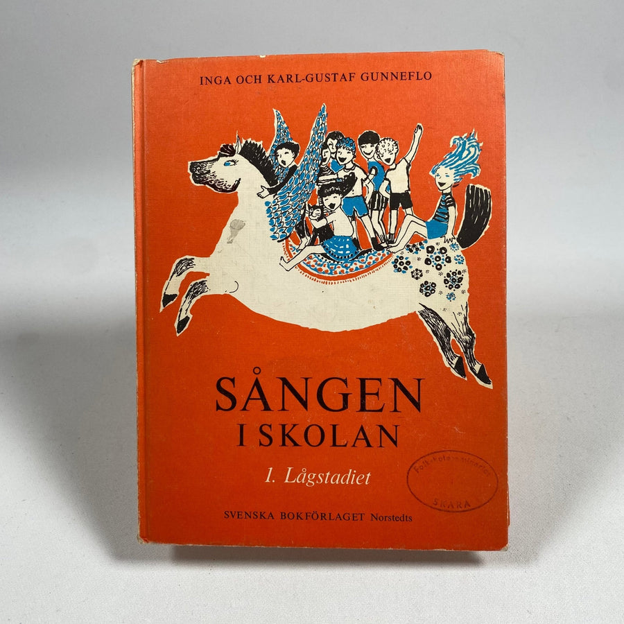Sången i Skolan - Vintage Barnbok från Norstedts - Homy Secondhand Online
