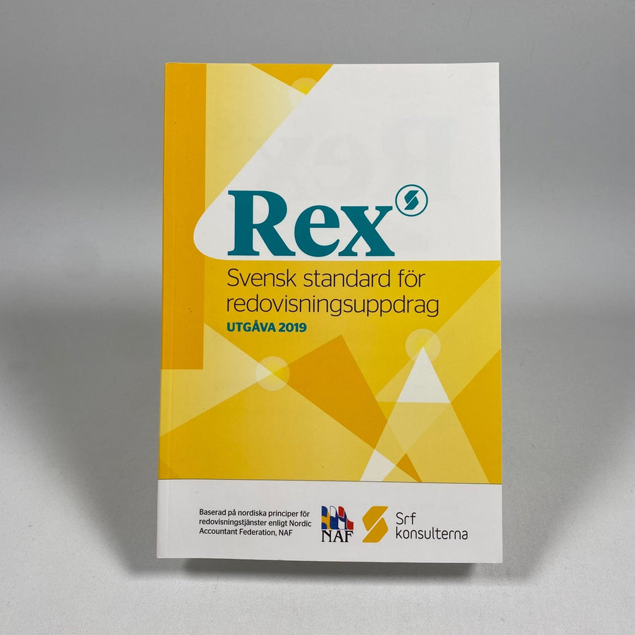 Rex 2019: Svensk Standard för Redovisningsuppdrag - Homy Secondhand Online