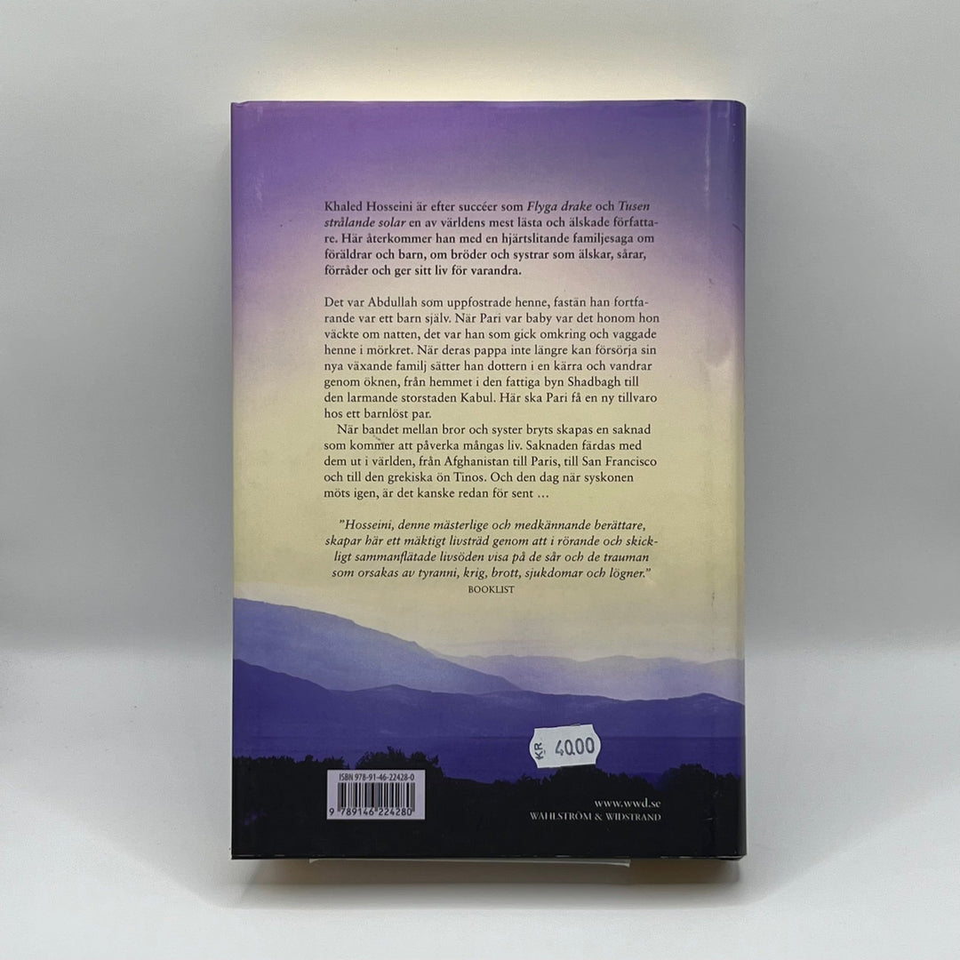 Khaled Hosseinis gripande roman "Och bergen svarade" - Homy Secondhand Online