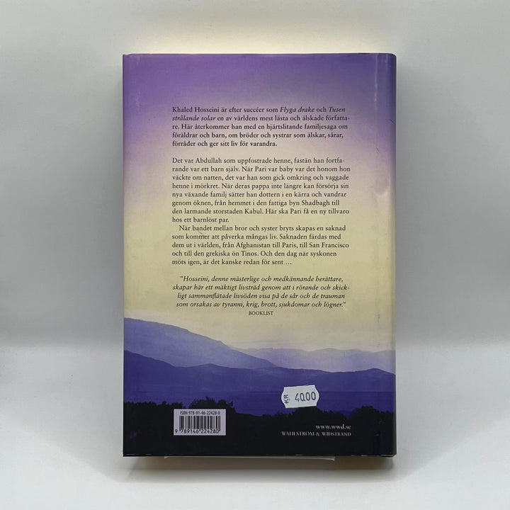 Khaled Hosseinis gripande roman "Och bergen svarade" - Homy Secondhand Online