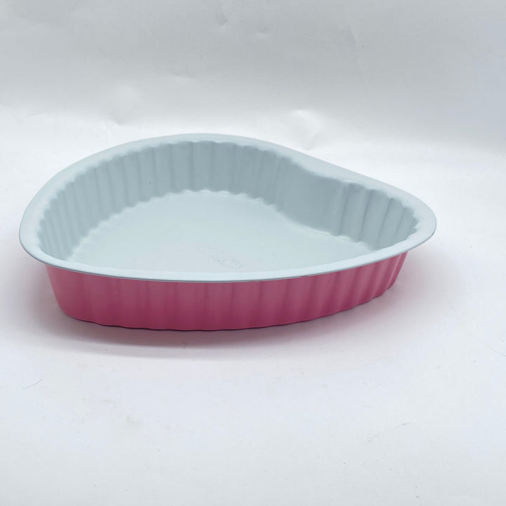 Hjärtformad bakform – Rosa och vit – Guardini