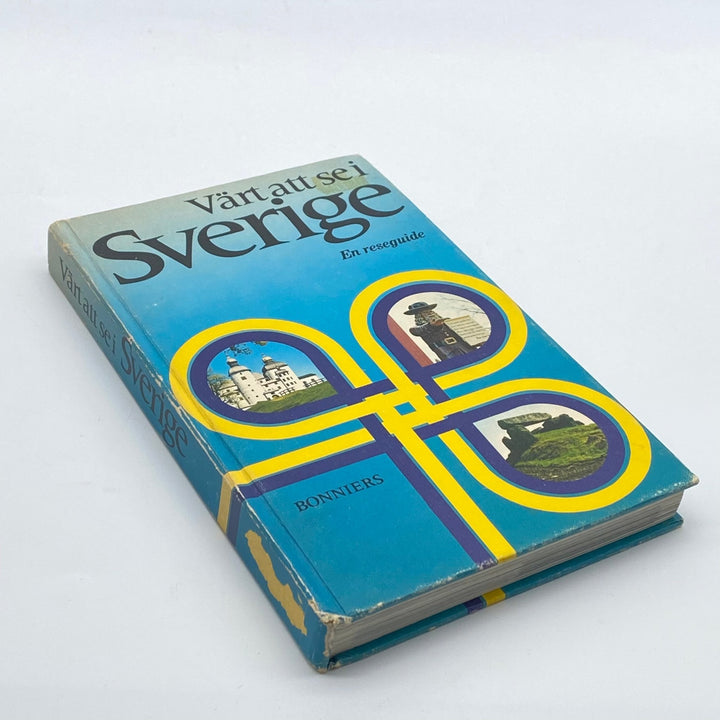 Vintage Reseguide Bok Värt att se i Sverige Bonniers - Homy Secondhand Online