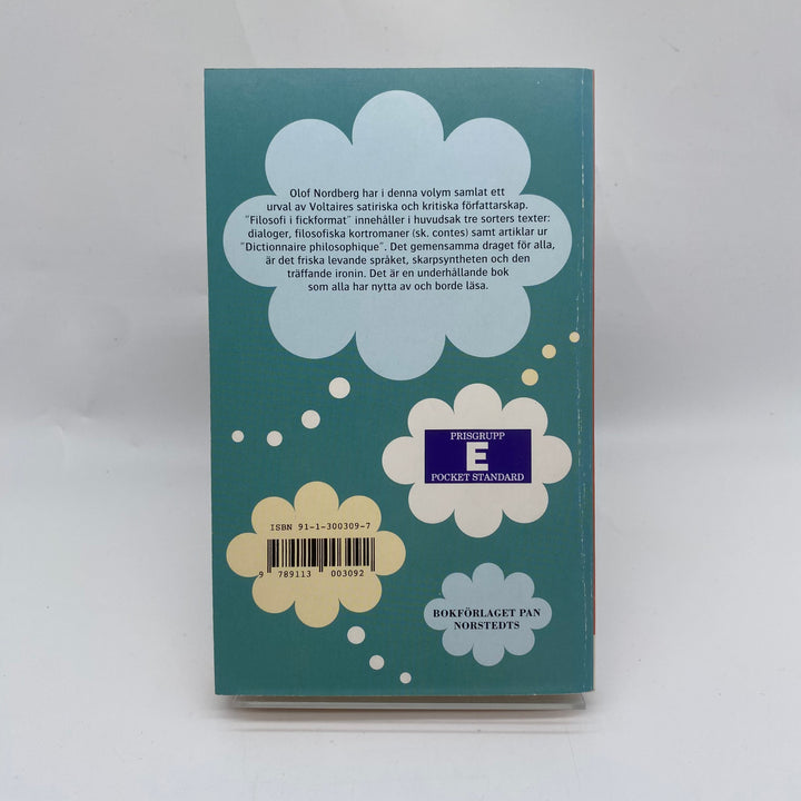 Voltaire bok Filosofi i fickformat begagnad