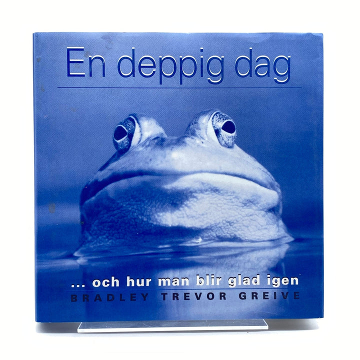Blå bok "En deppig dag" av Bradley Trevor Greive - Homy Secondhand Online