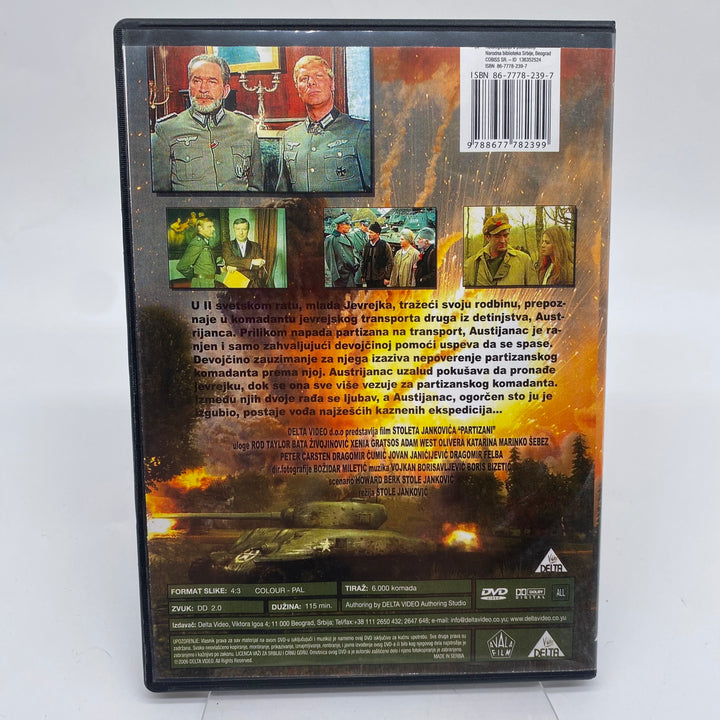 Klassisk krigsdrama DVD Partizani Retro