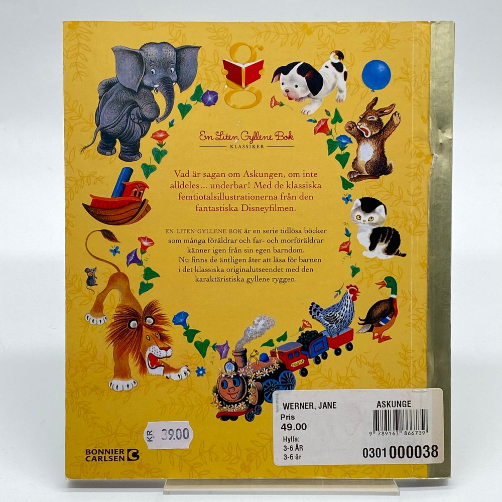 Askungen Vintage Bok från Walt Disney - Homy Secondhand Online