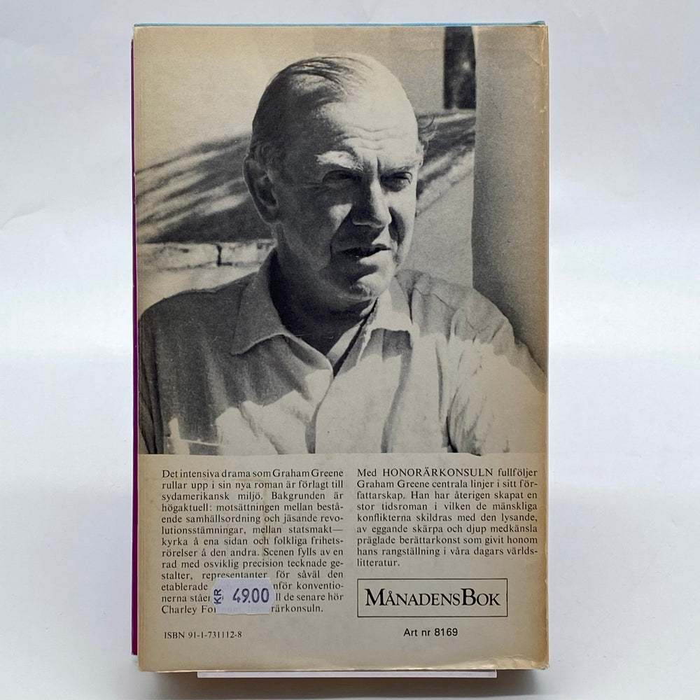 Lila bok av Graham Greene, Honorärkonsuln - Homy Secondhand Online