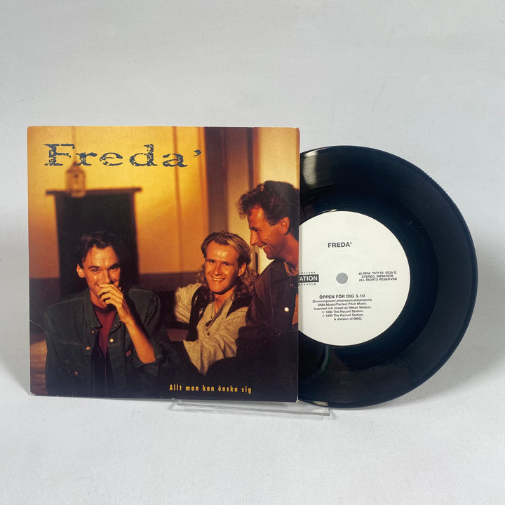 Retro Vinylskiva Freda' Allt man kan önska sig
