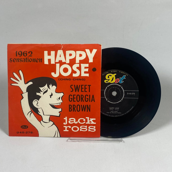 Vinylskiva Jack Ross Happy Jose Retro 1962