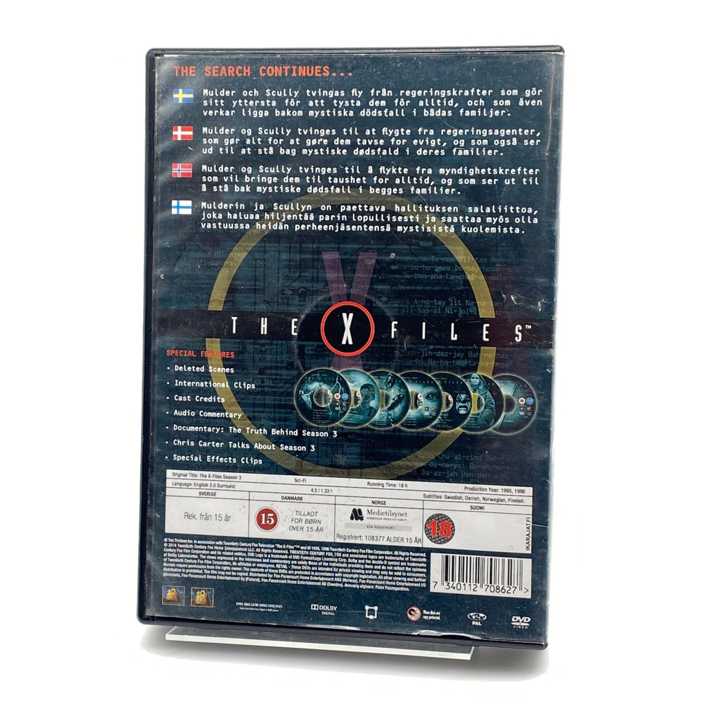X - Files säsong 3 DVD - box komplett - Homy Secondhand Online