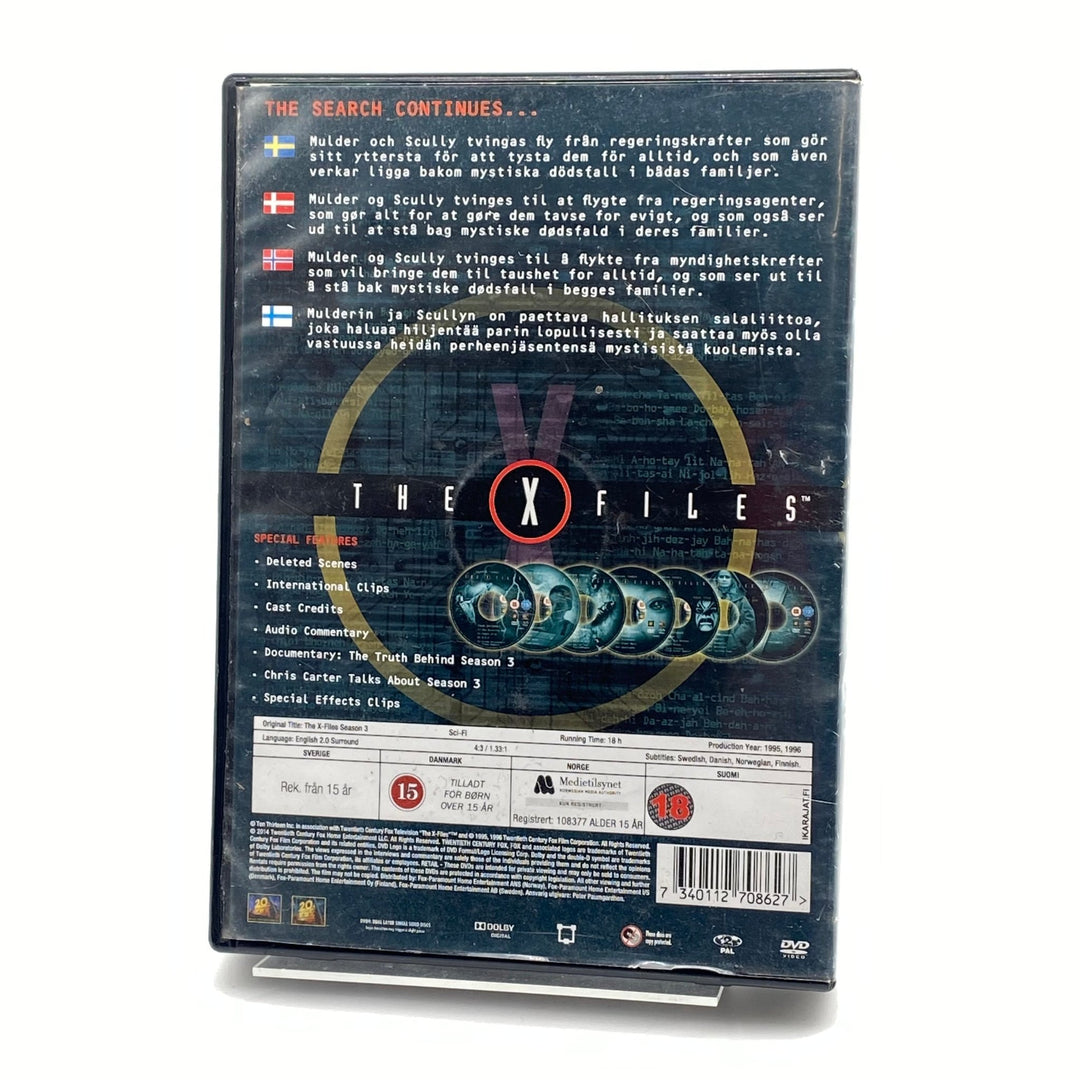 X - Files säsong 3 DVD - box komplett - Homy Secondhand Online