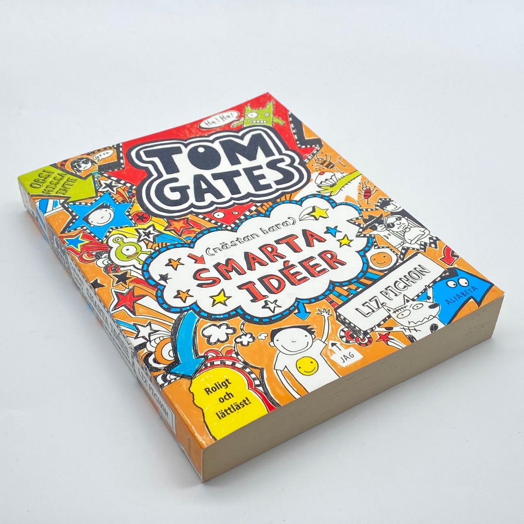 Tom Gates Smarta Idéer barnbok Liz Pichon - Homy Secondhand Online