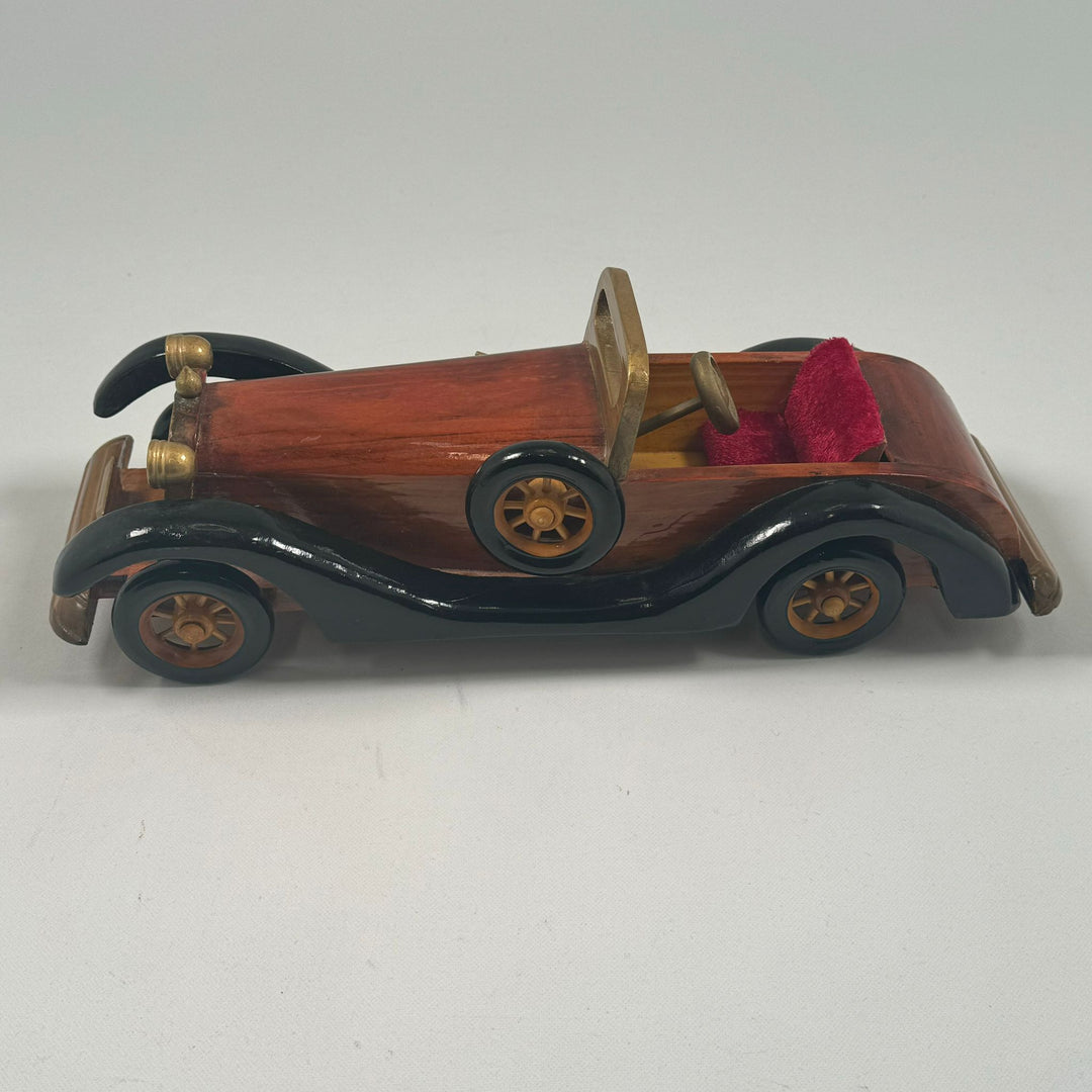 Dekorativ Träbil - Retro Stil - Homy Secondhand Online
