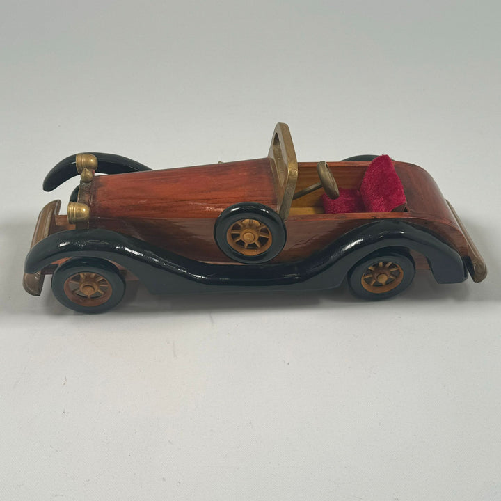 Dekorativ Träbil - Retro Stil - Homy Secondhand Online