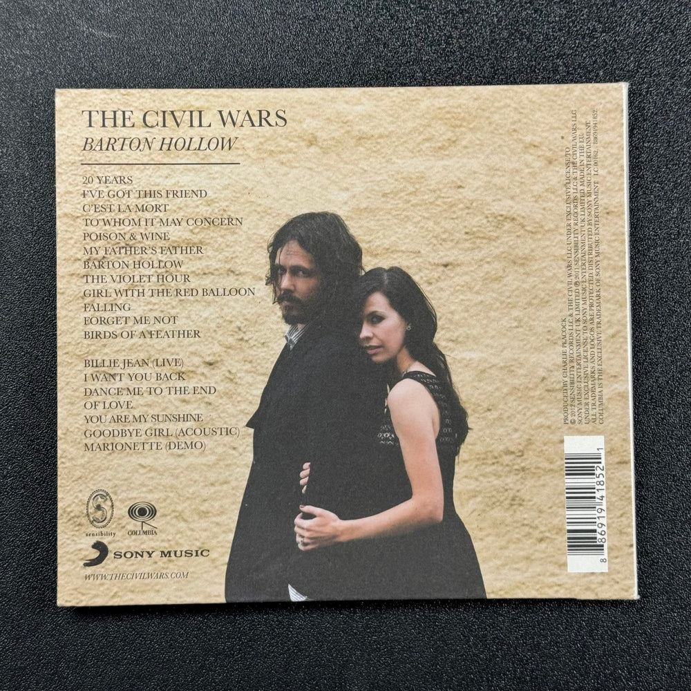 The Civil Wars - “Barton Hollow” CD Album - Homy Secondhand Online