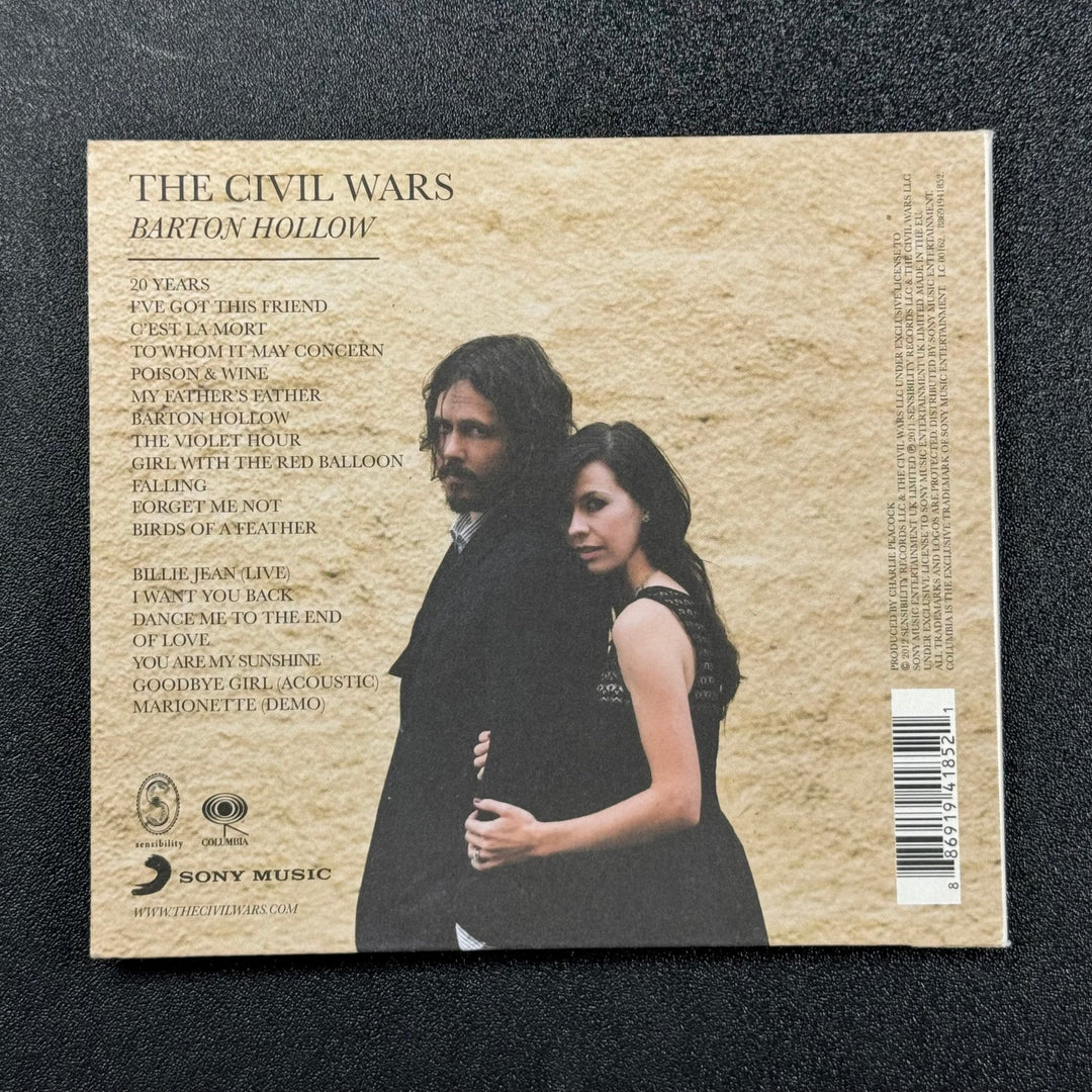 The Civil Wars - “Barton Hollow” CD Album - Homy Secondhand Online