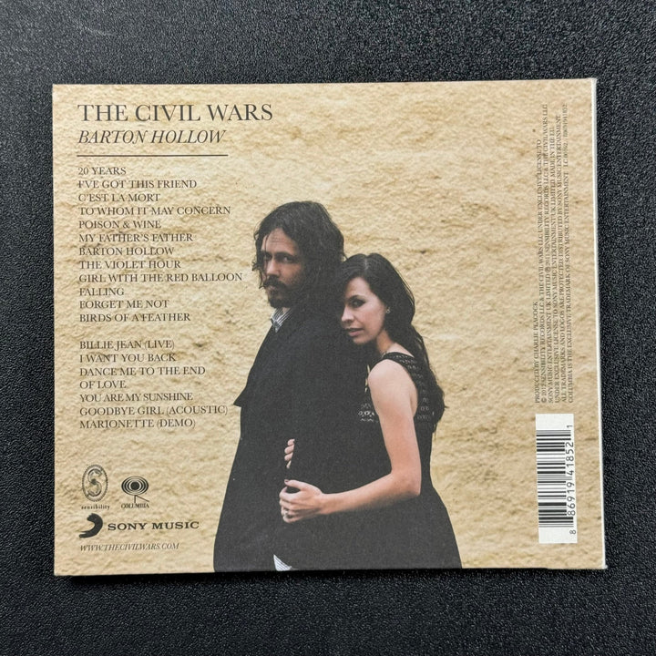 The Civil Wars - “Barton Hollow” CD Album - Homy Secondhand Online