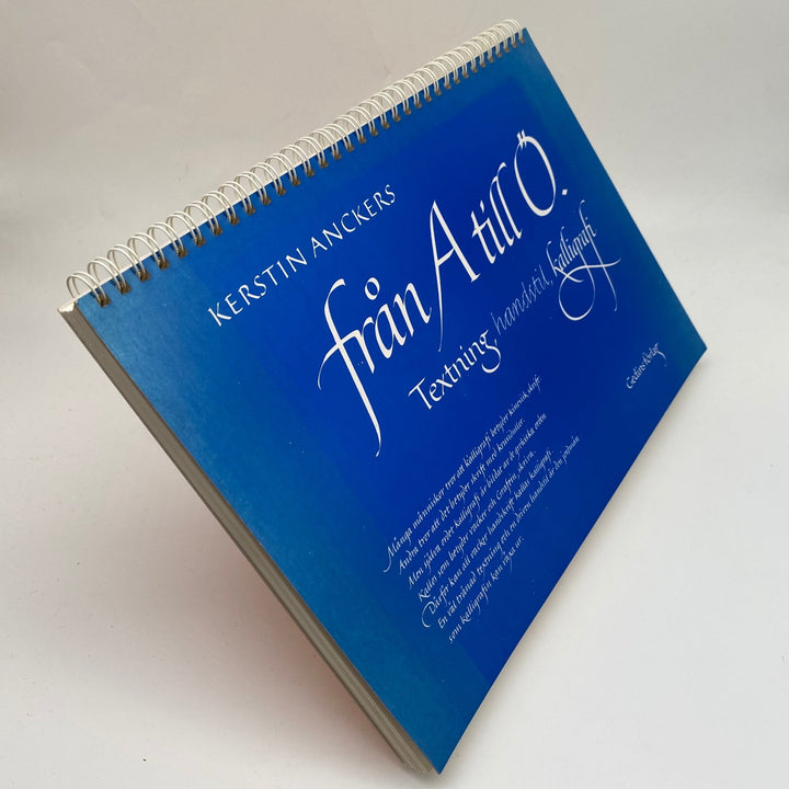 Kerstin Anckers Från A till Ö - Kalligrafi Guide - Homy Secondhand Online