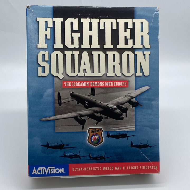 Fighter Squadron Vintage PC-spel Retro