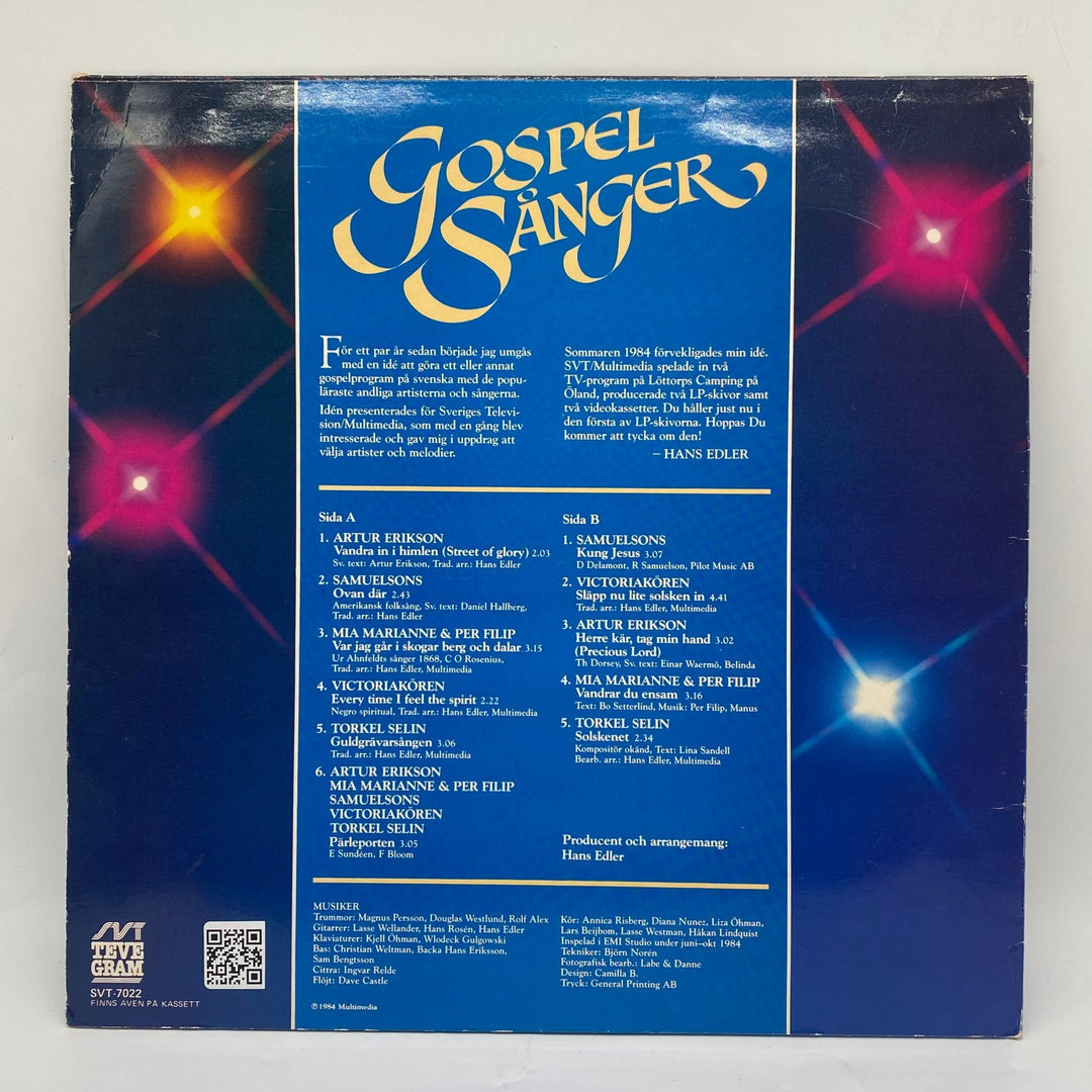 Vinylskiva med klassisk gospel från Sverige - Homy Secondhand Online