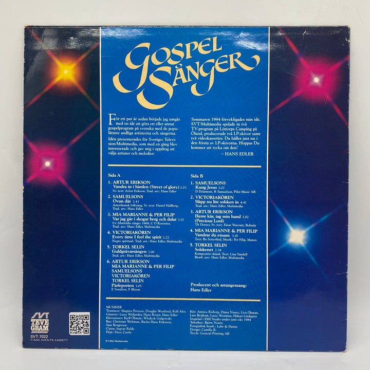 Vinylskiva med klassisk gospel från Sverige - Homy Secondhand Online