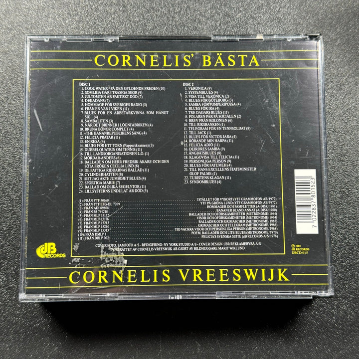 Cornelis Vreeswijks Bästa Hits Dubbel - CD - Homy Secondhand Online