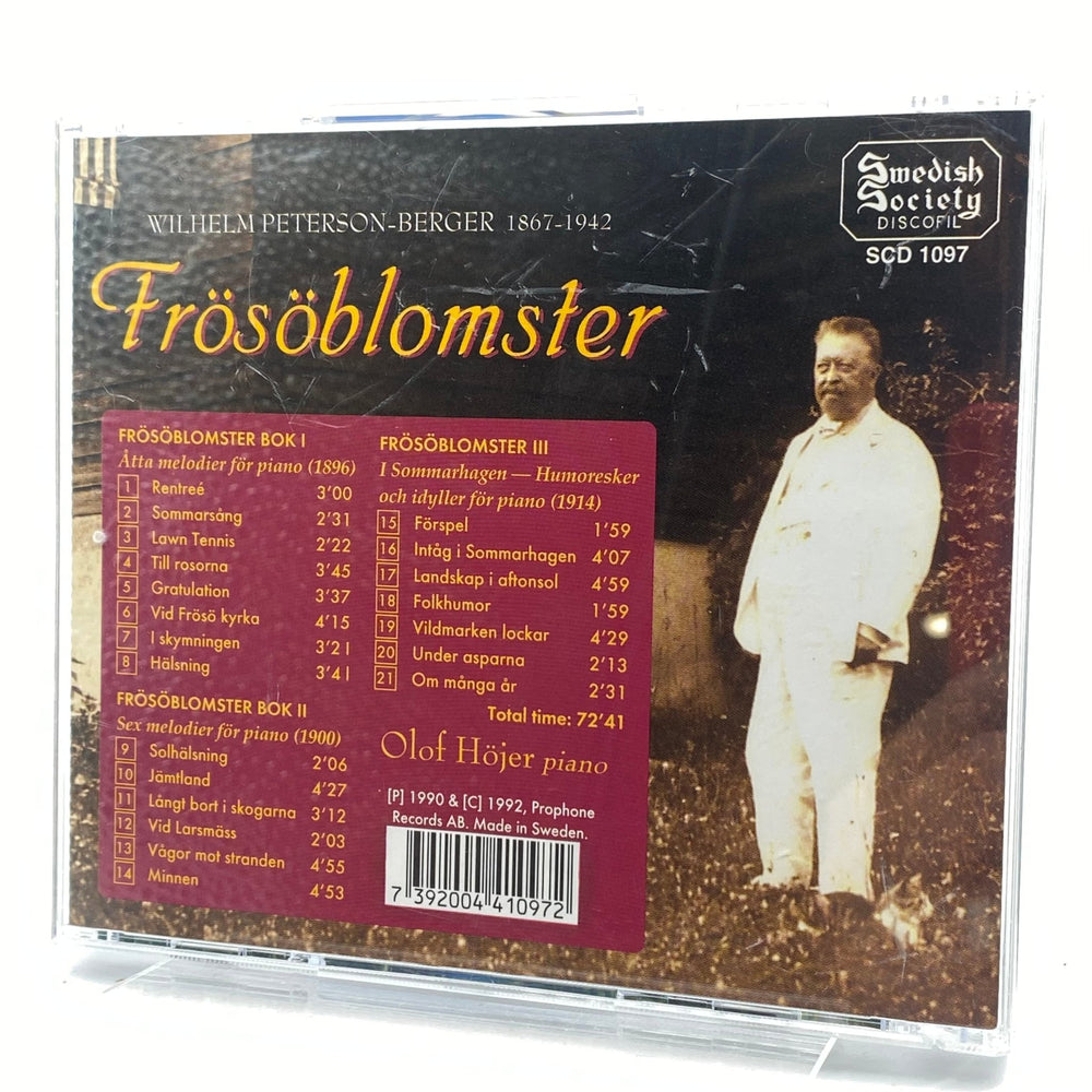 Frösöblomster CD av Olof Höjer – Klassisk Pianomusik - Homy Secondhand Online