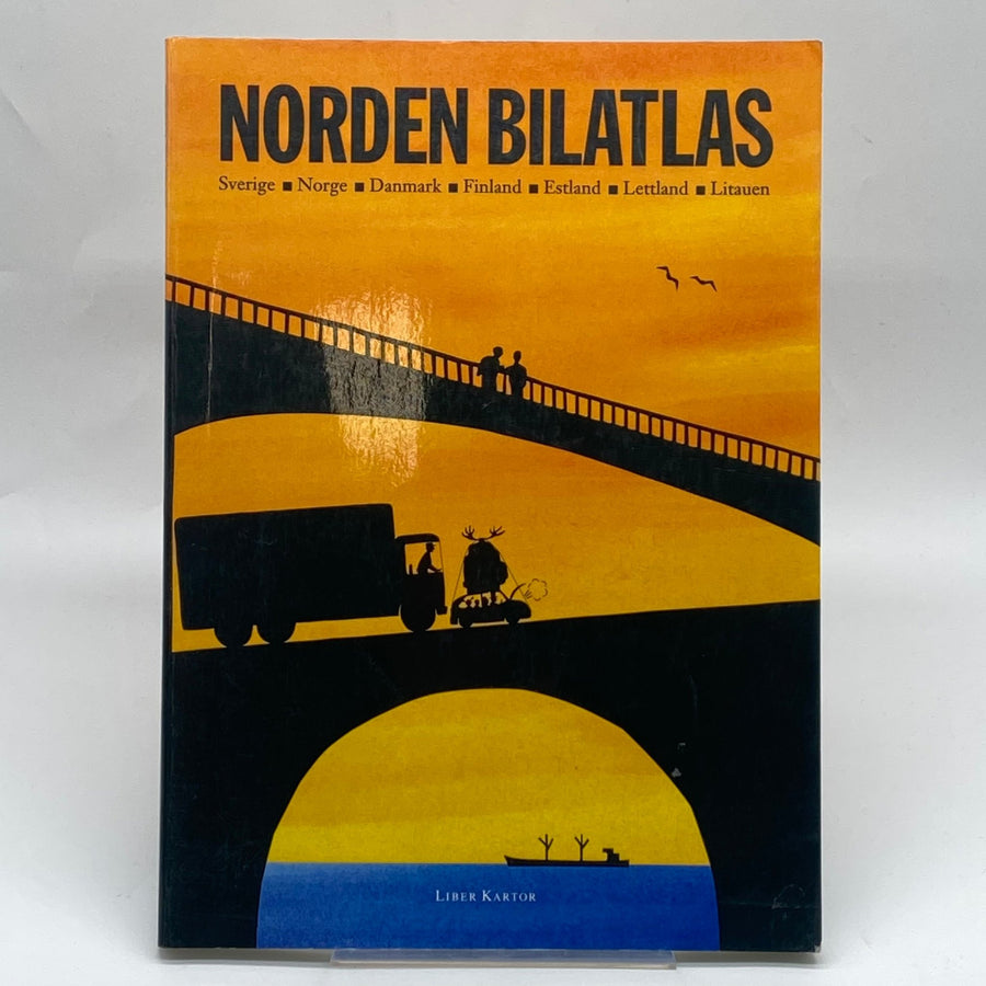 Norden Bilatlas med nordiska kartor - Homy Secondhand Online