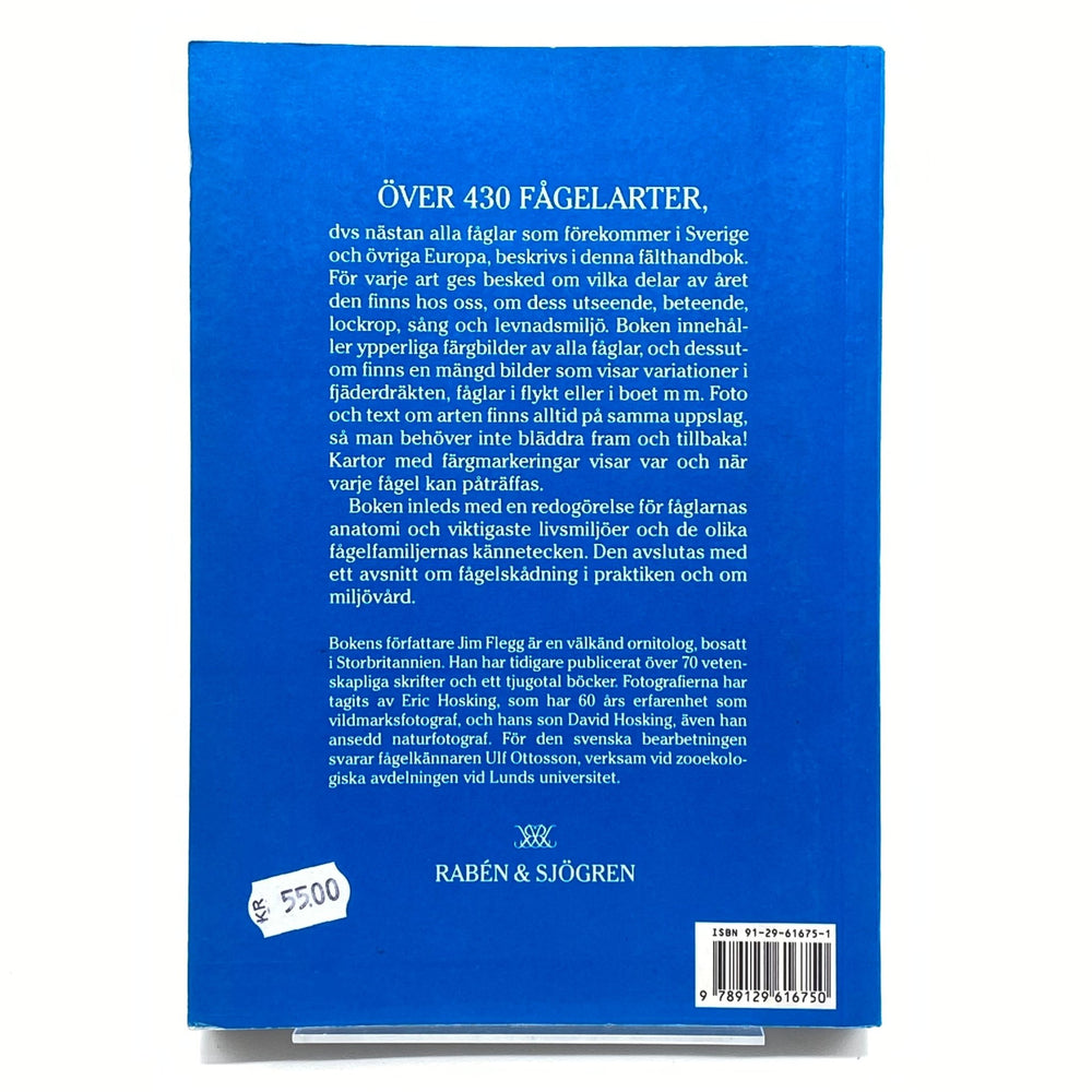 Fåglar i Europa av Jim Flegg, naturguide - Homy Secondhand Online