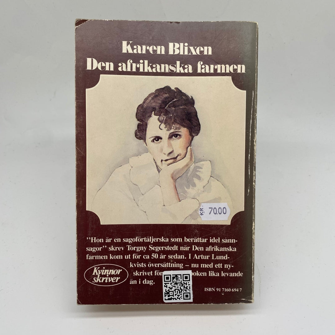 Karen Blixens klassiska berättelse om Afrika - Homy Secondhand Online