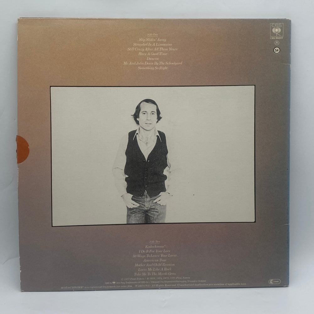 Paul Simon Greatest Hits vinylskiva 1977 - Homy Secondhand Online