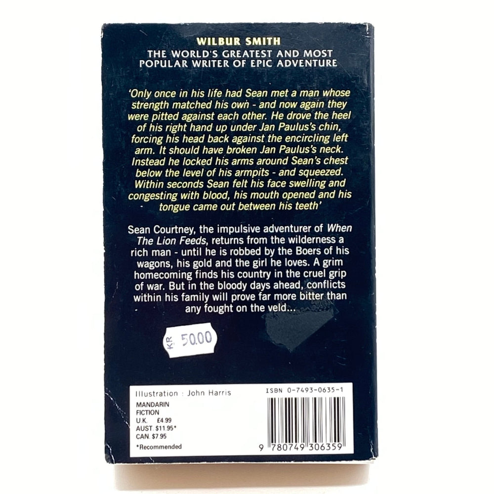 Wilbur Smith The Sound of Thunder bok - Homy Secondhand Online