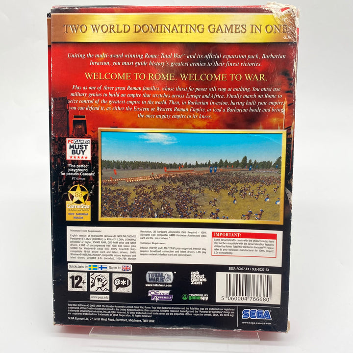 "Rome: Total War Gold Edition PC-spel SEGA"