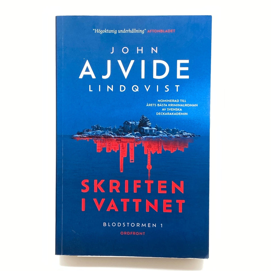 John Ajvide Lindqvist Skriften i Vattnet Roman - Homy Secondhand Online