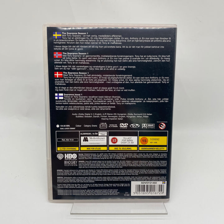 The Sopranos Komplett Första Säsong DVD Retro