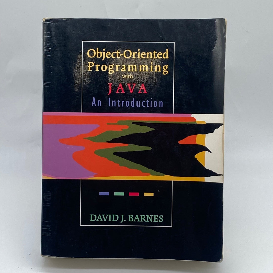 Java programmeringsbok av David J. Barnes - Homy Secondhand Online