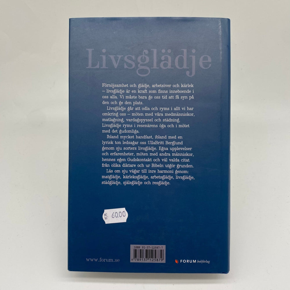 Ulla - Britt Berglund: Livsglädje - Vägar till harmoni - Homy Secondhand Online