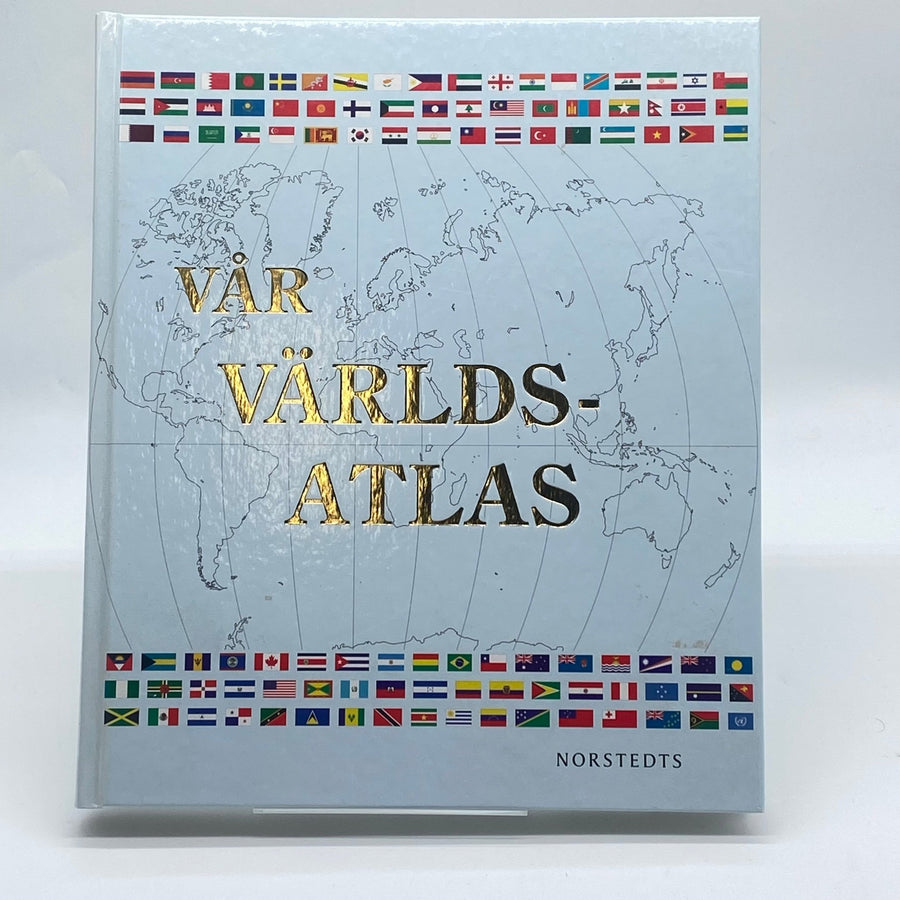 Norstedts Världsatlas med silverdetaljer - Homy Secondhand Online