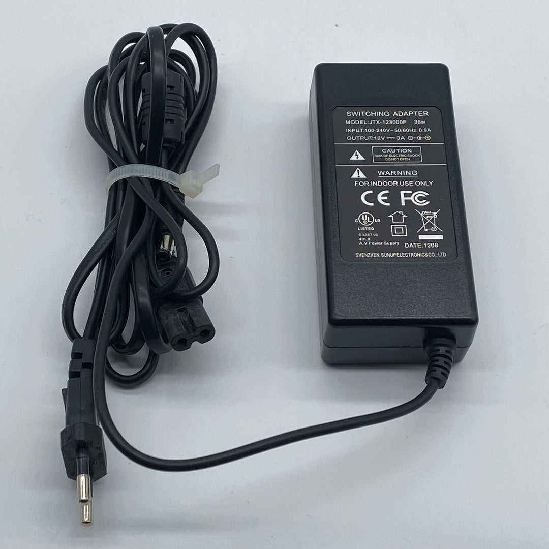 Mångsidig nätadapter 12V 3A Shenzhen Sunpu