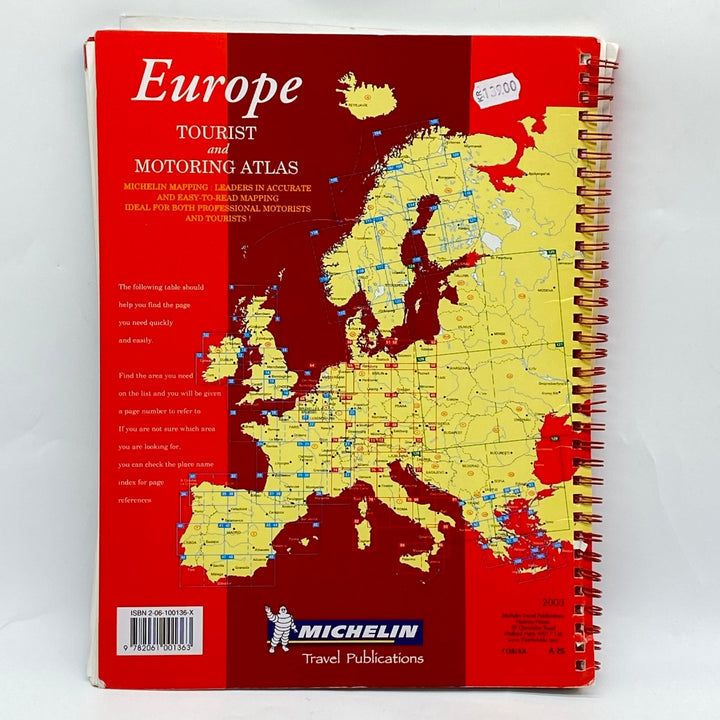 Michelin turist - och bilatlas Europa - Homy Secondhand Online