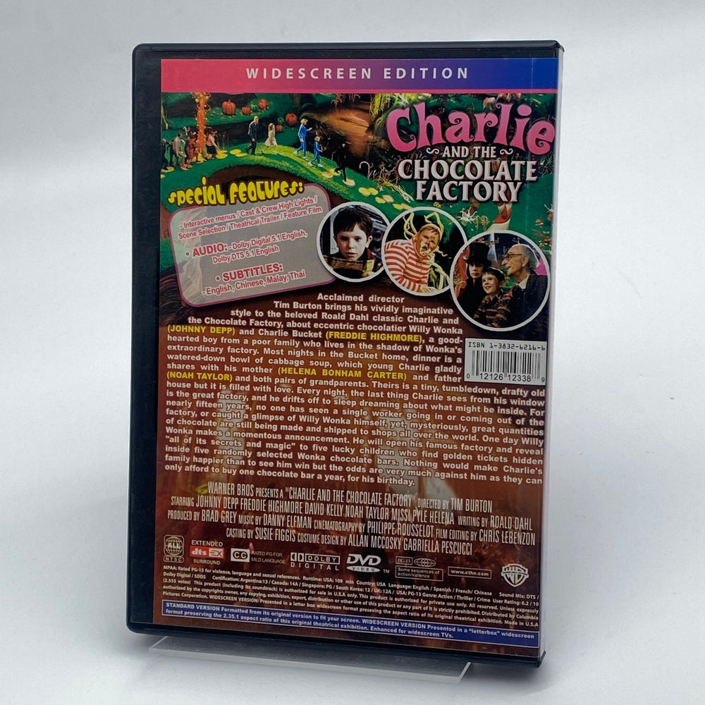 Charlie och Chokladfabriken DVD Film - Homy Secondhand Online
