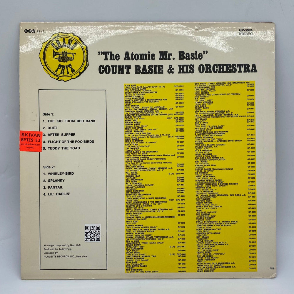 Count Basie - E=MC² Vinyl LP Klassiker - Homy Secondhand Online