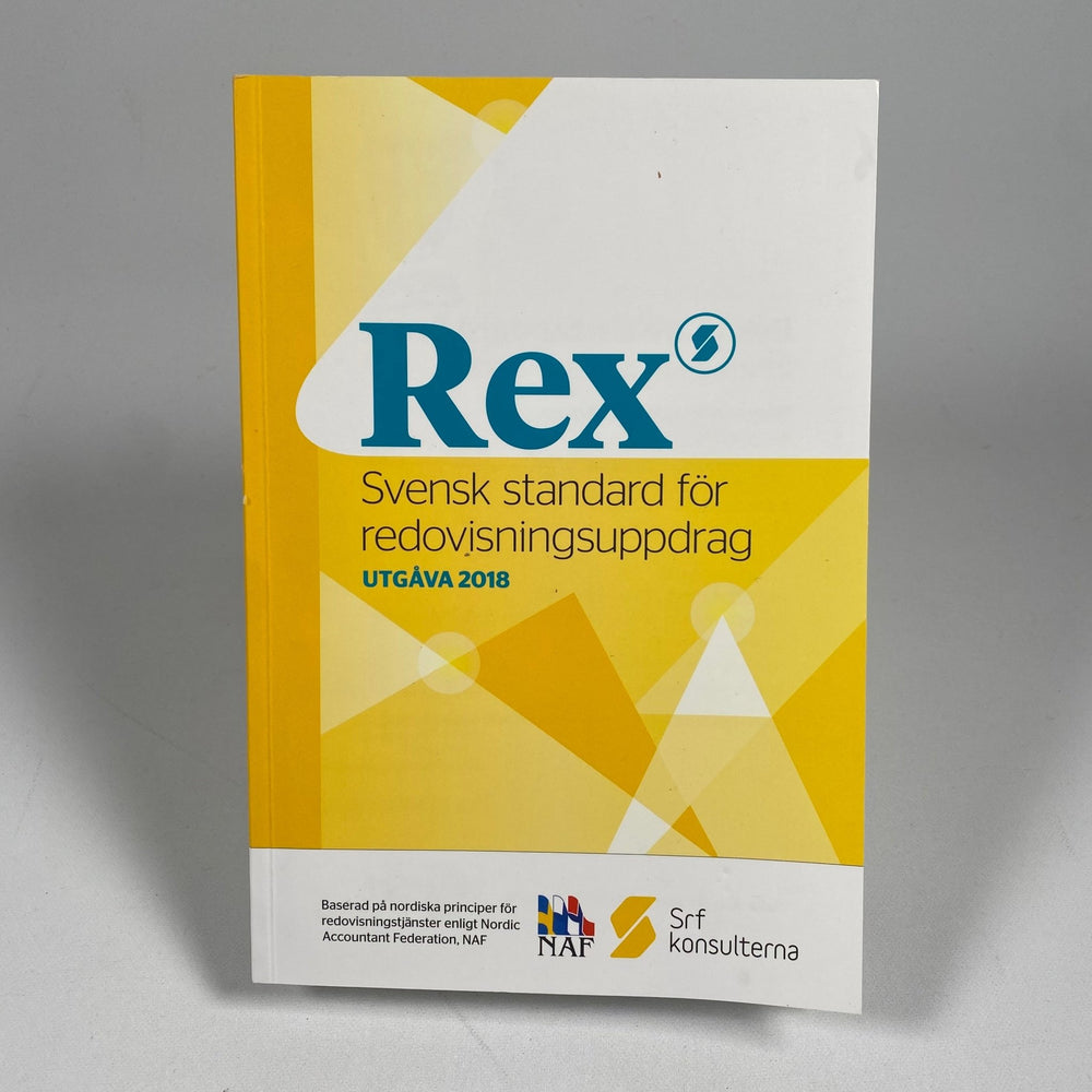 Rex - Svensk Standard för Redovisningsuppdrag - Homy Secondhand Online
