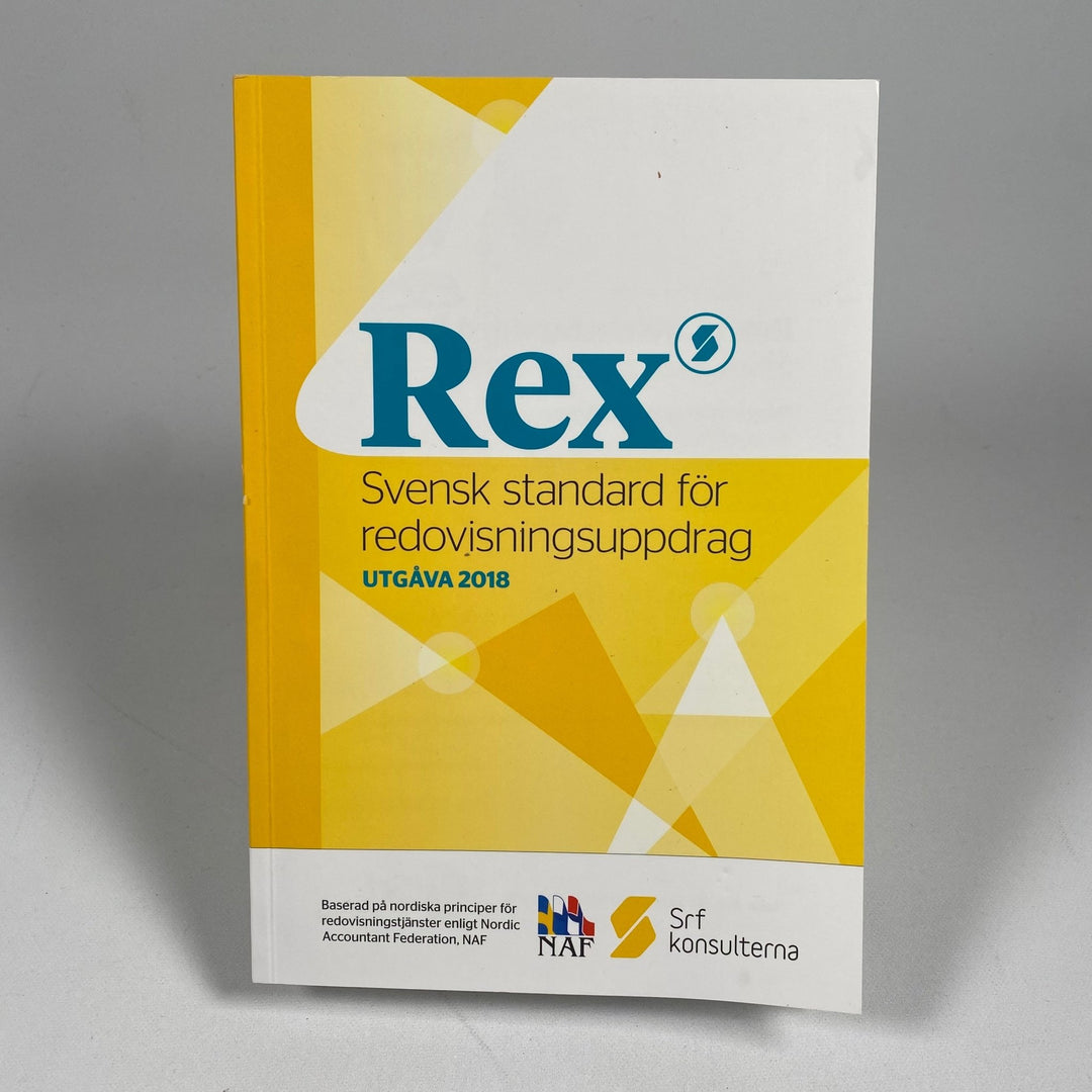 Rex - Svensk Standard för Redovisningsuppdrag - Homy Secondhand Online