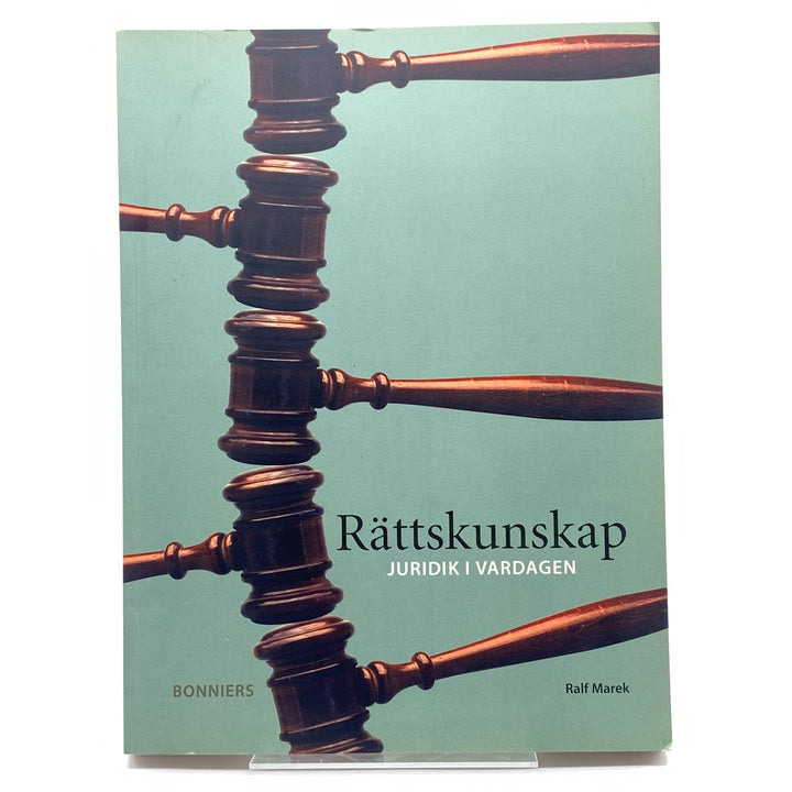 Rättskunskap av Ralf Marek Bonniers