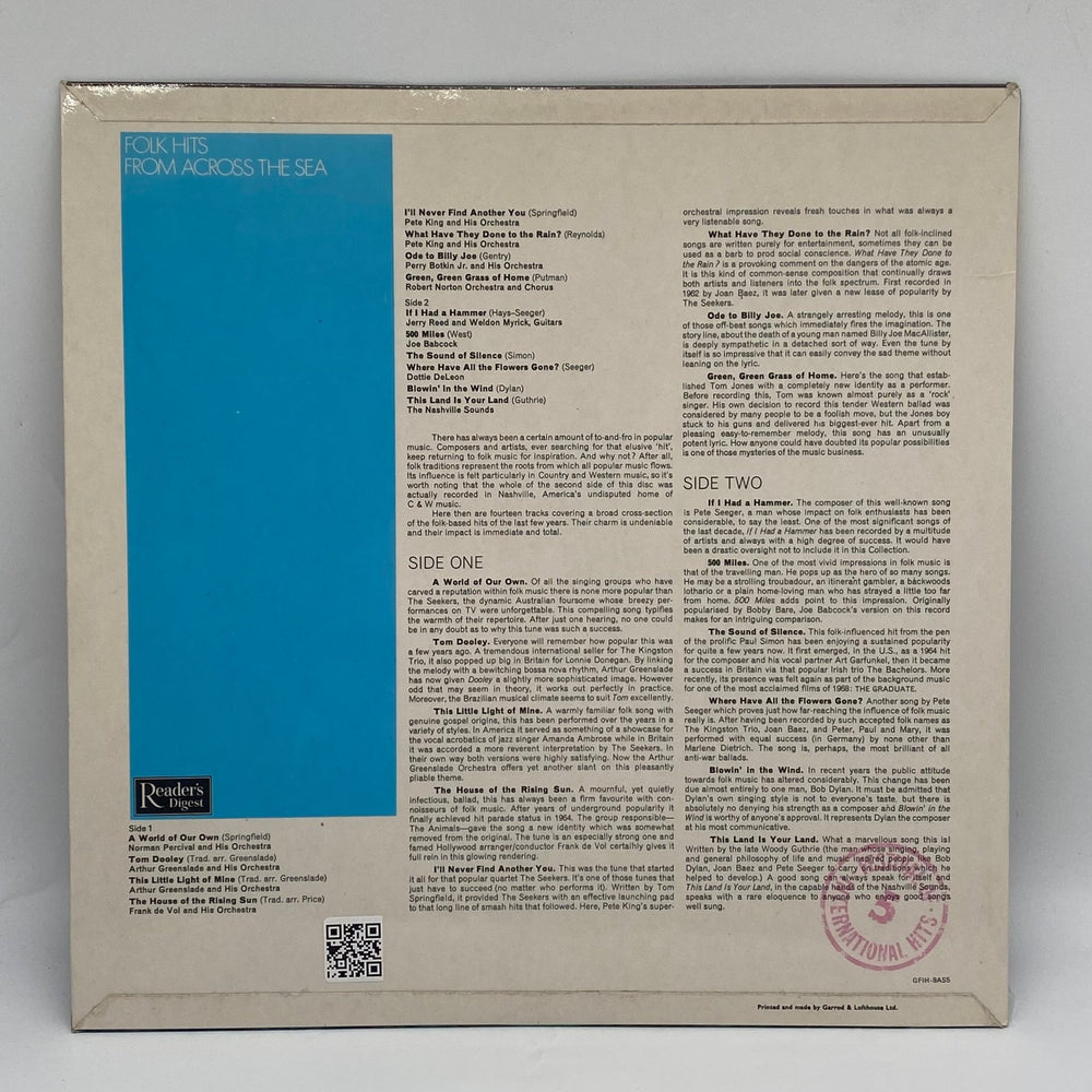 Internationella Folkmusikhits Från Havet Volym 5 - Homy Secondhand Online