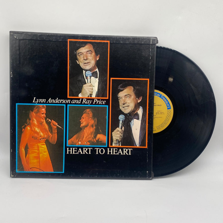 Lynn Anderson och Ray Price - Heart to Heart Vinyl - Homy Secondhand Online