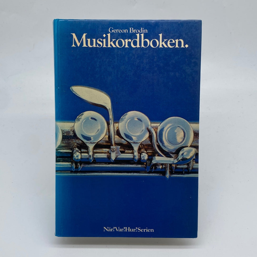 Musikordboken av Gereon Brodin - Perfekt för Musikälskare - Homy Secondhand Online