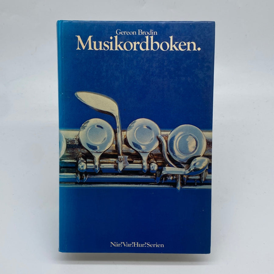 Musikordboken av Gereon Brodin - Perfekt för Musikälskare - Homy Secondhand Online