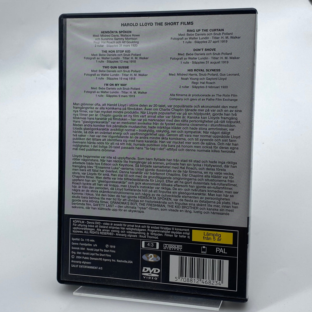 Harold Lloyd Kortfilmer DVD Samling - Homy Secondhand Online